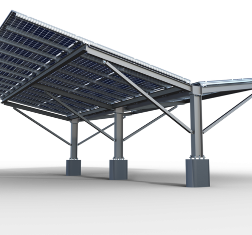 Abri d'auto SunPark SRS4™ (non scellé)